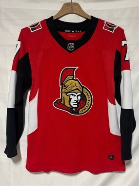 Ottawa Senators Adidas NHL Hockey Jersey Brady Tkachuk #7 Size 44 Climalite